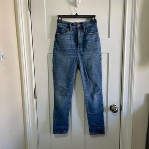 Madewell high waisted Jeans